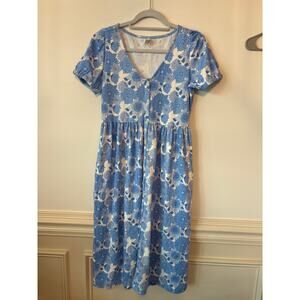 Kate Quinn 100% organic cotton cottagecore dress small